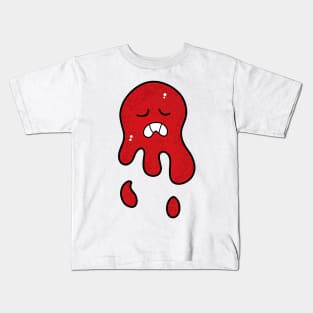 Red ice cream Kids T-Shirt